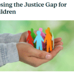 New ICJA Op-Ed: Closing the Justice Gap for Children